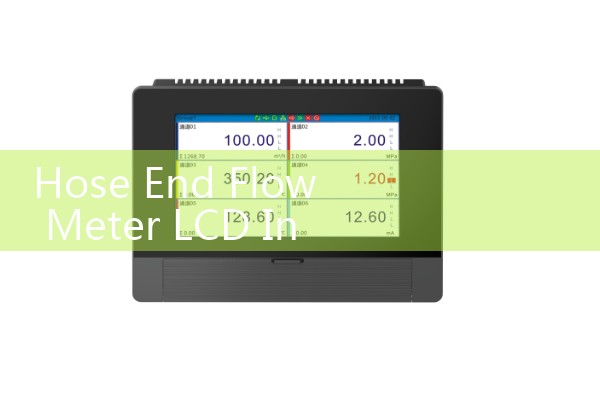 Hose End Flow Meter LCD Indicators: Battery-Powered Liters-per-Minute Tools for Gardening